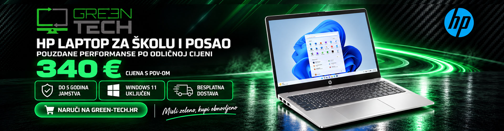 HP laptop za školu