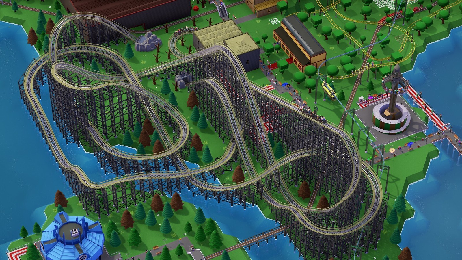 Parkitect: iza šarenog parka krije se zanimljiva organizacija