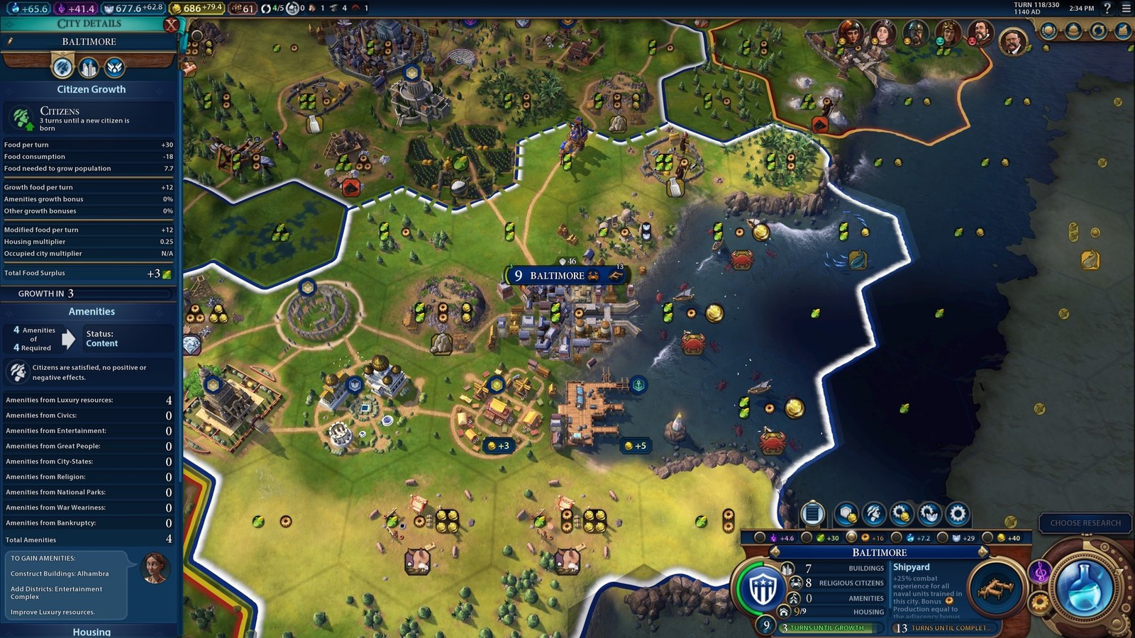 Sid Meier’s Civilization® VI: službeni prizor iz igre