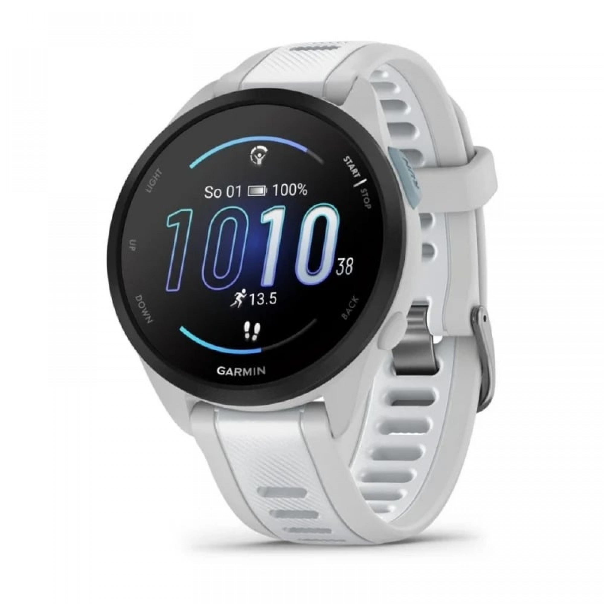 Smart watch GARMIN Forerunner 165 MistGrey Whitestone - 010-02863-21 Smart watch GARMIN Forerunner 165 MistGrey Whitestone - 010-02863-21