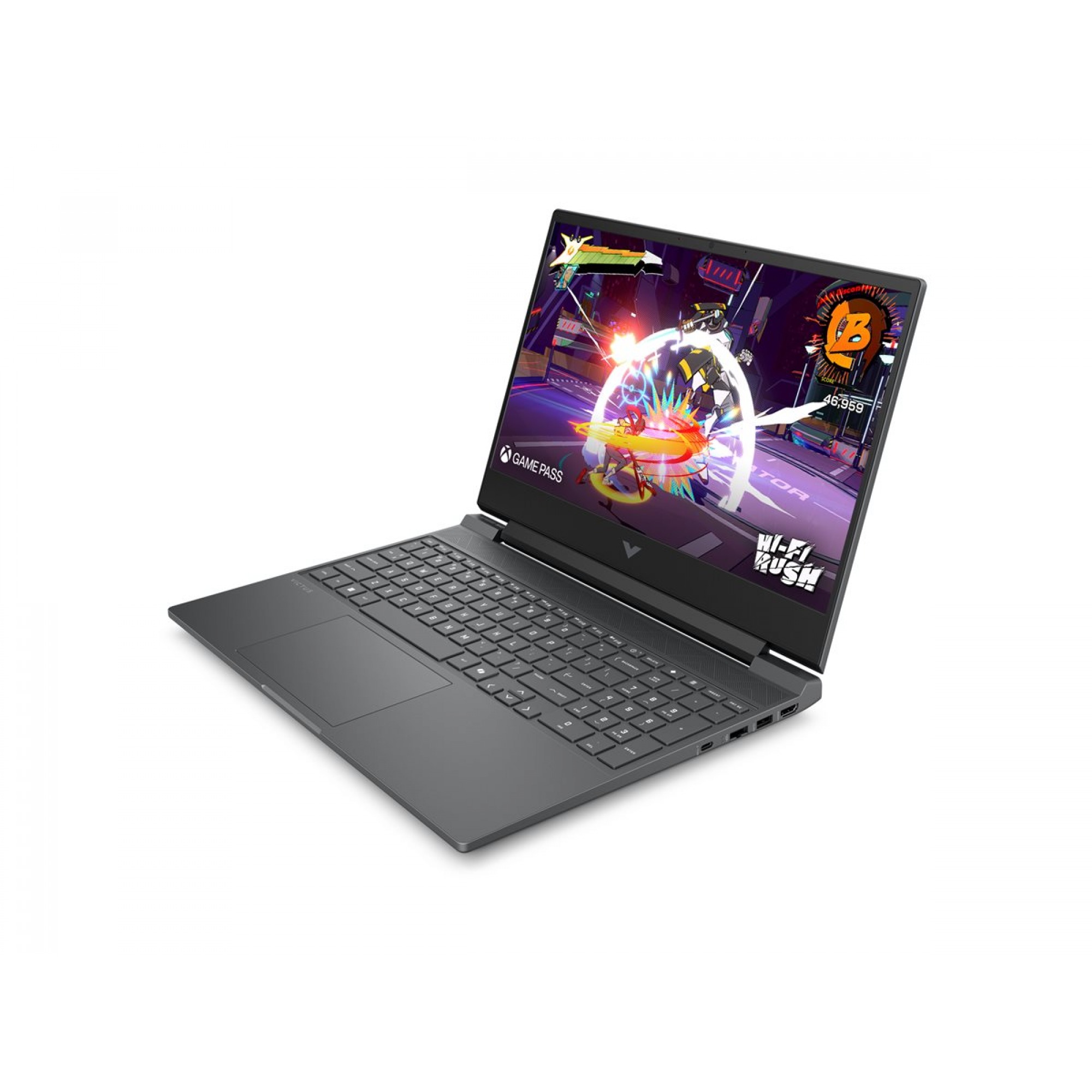 Laptop HP Victus 15-fb3705nm AMD Ryzen 5 8645HS 16GB DDR5 512GB PCIe SSD RTX 3050 6GB FreeDOS 15.6