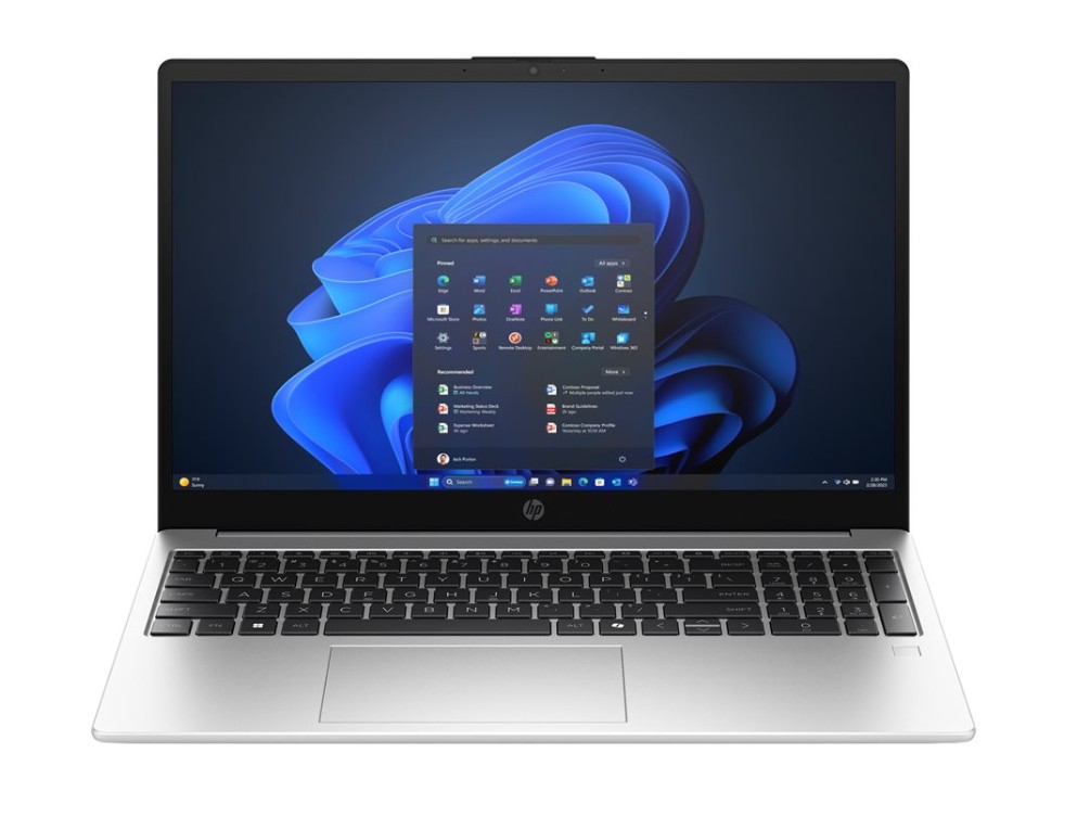Laptop HP 250R G10 Intel Core 5 120U 16GB 512GB Windows 11 Pro 15,6
