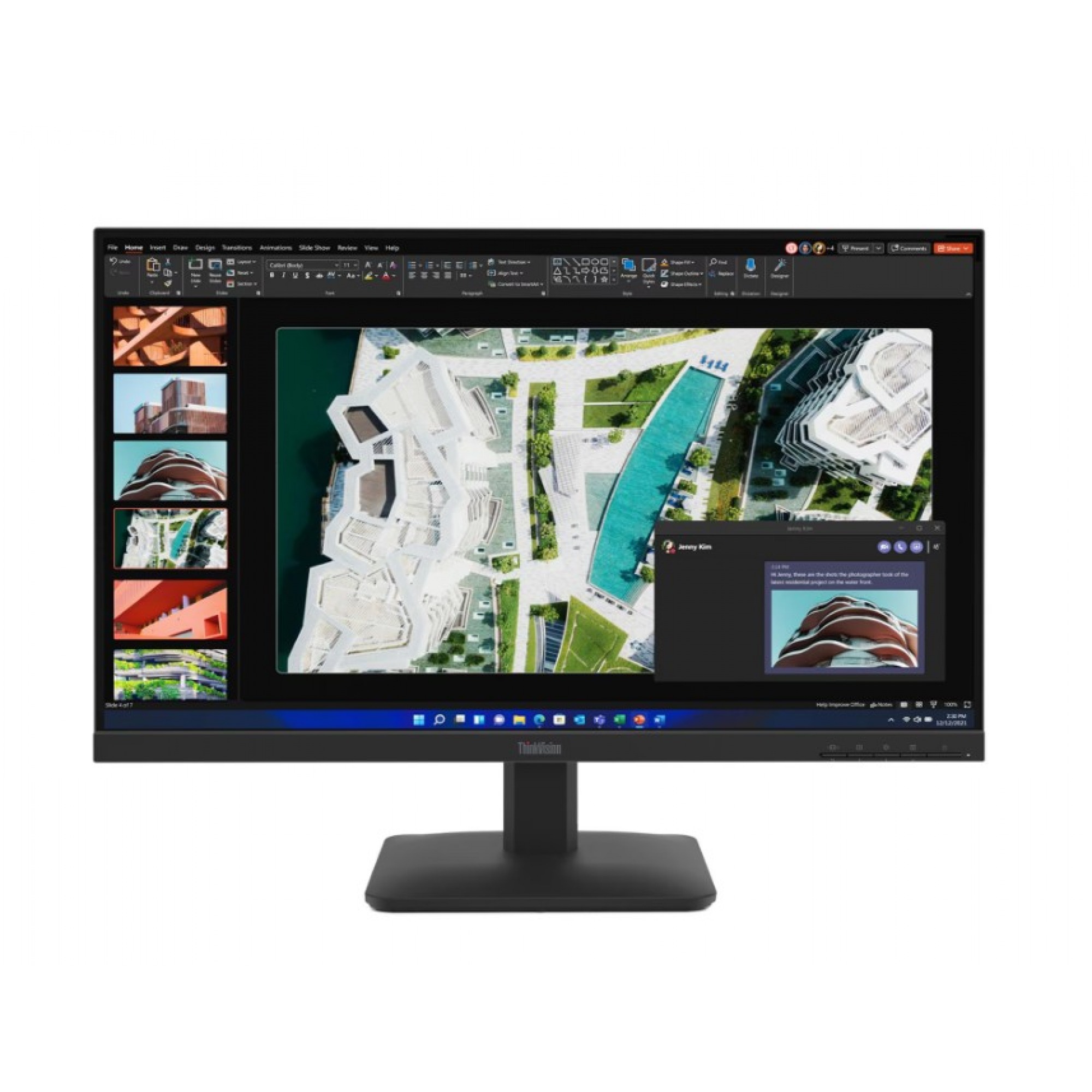 Monitor 27" LENOVO ThinkVision S27-4e FHD IPS 100Hz 300nits HDMI VGA TILT
