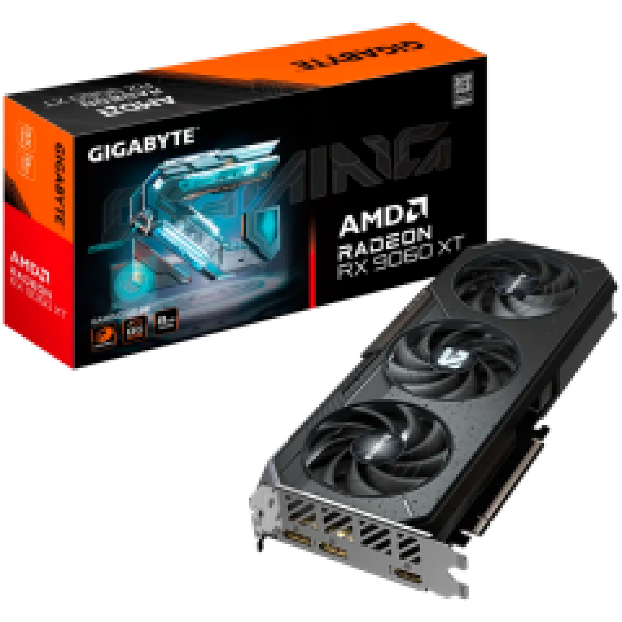 GIGABYTE AMD Radeon RX 9060 XT 8 GB GDDR6 SDRAM PCI Express 5.0