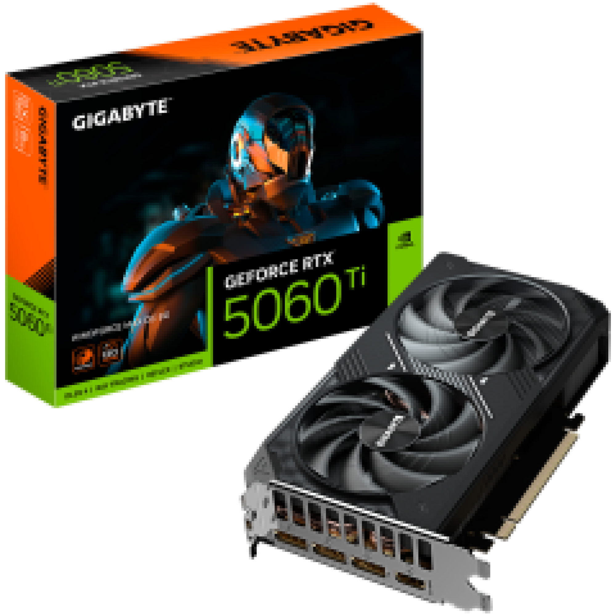 GIGABYTE Nvidia GeForce RTX 5060 Ti 8 GB GDDR7 SDRAM PCI Express 5.0